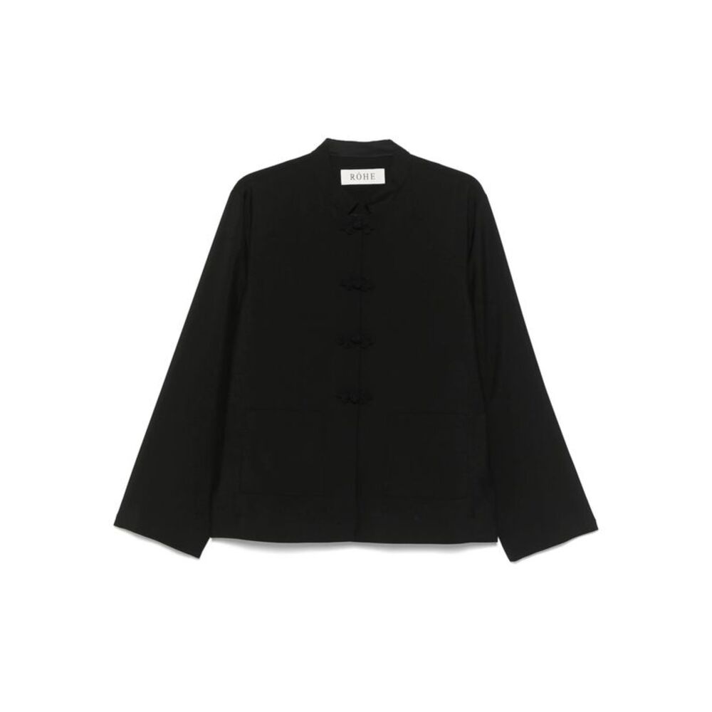 Rohe Black Jackets - Fitted Jackets Women